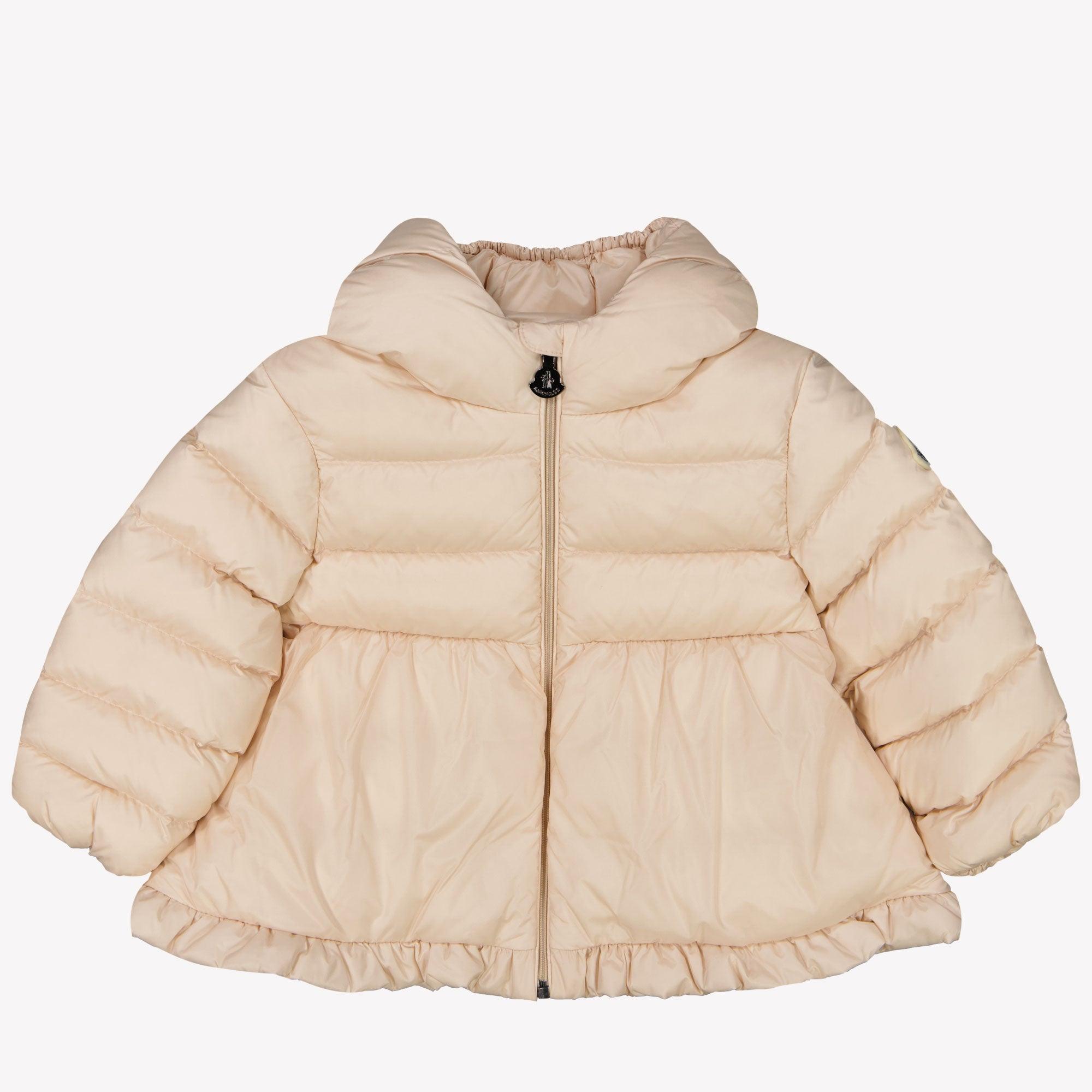 Moncler Odile Baby Girls Jackets Light Pink Superstellar
