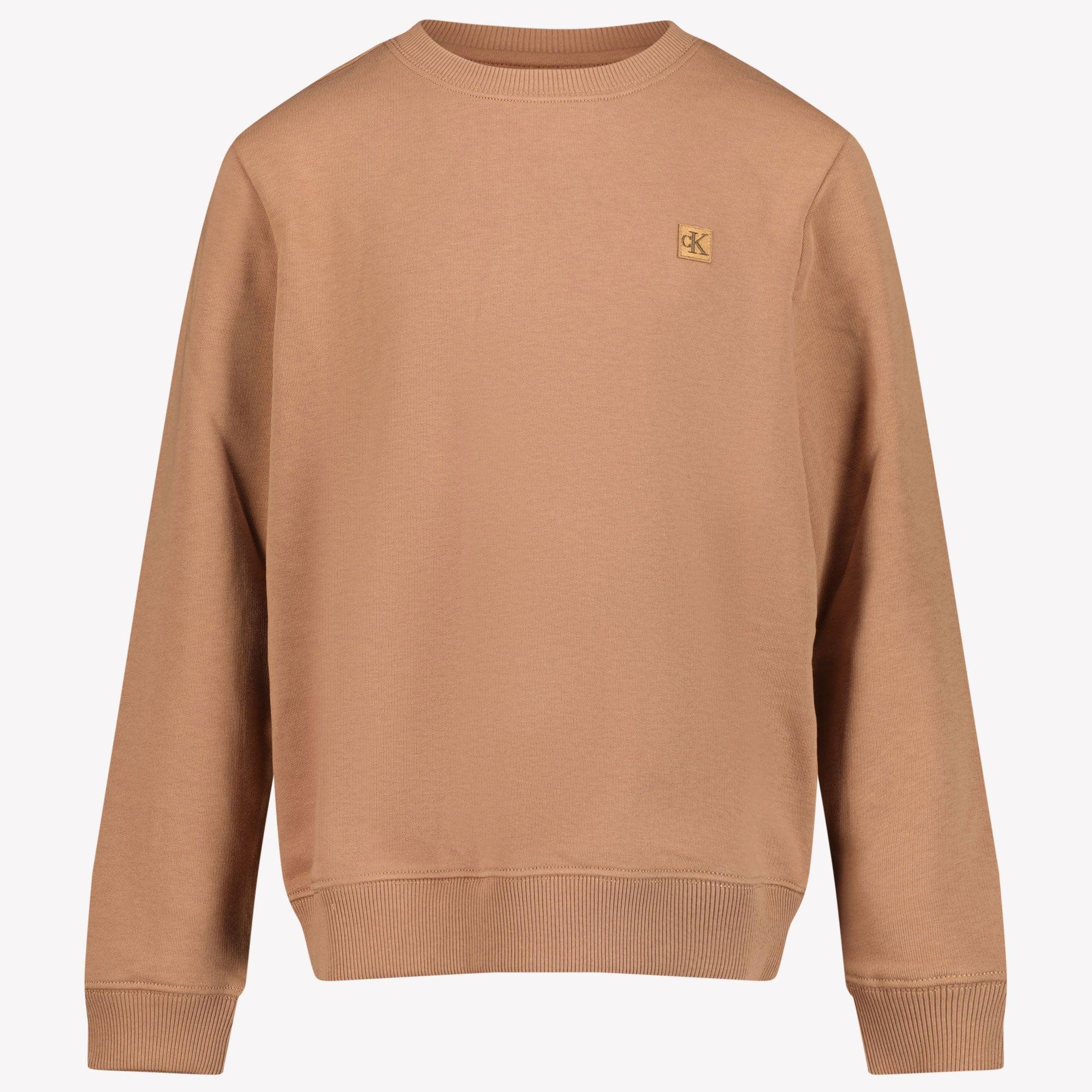 kindersex Calvin Klein Kindersex Trui Light Brown | Superstellar