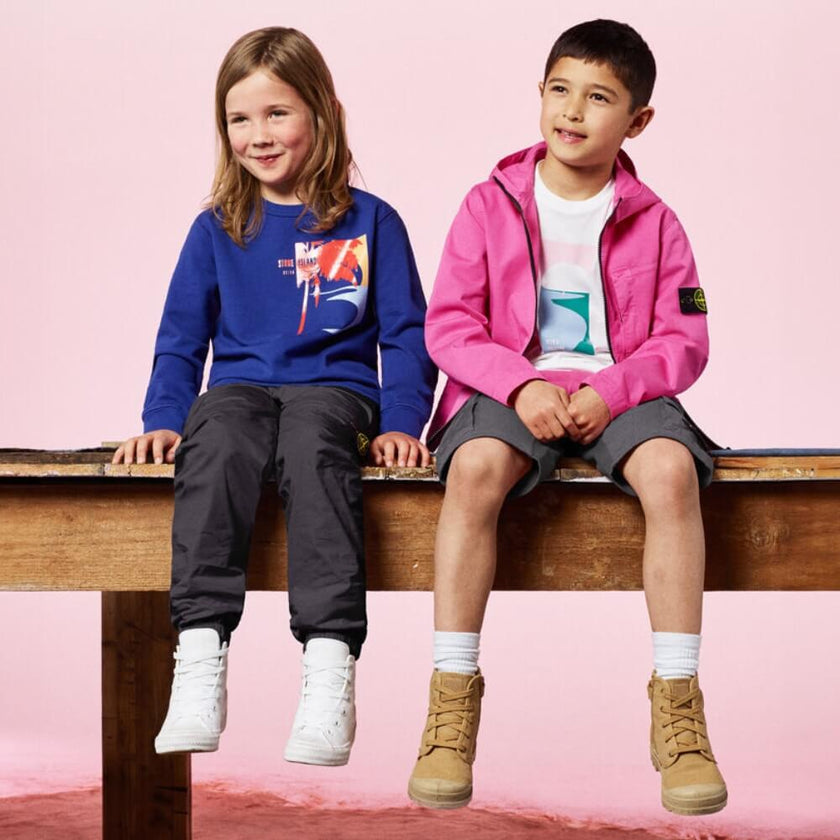 Why choose Stone Island kids clothing?