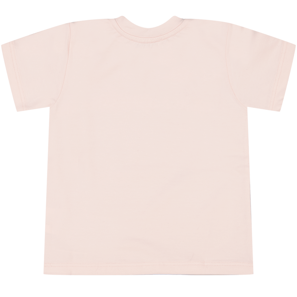 Dolce & Gabbana Baby Unisex T-Shirt Licht Roze