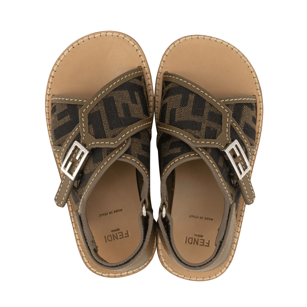 Fendi Kinder Jongens Sandalen Bruin
