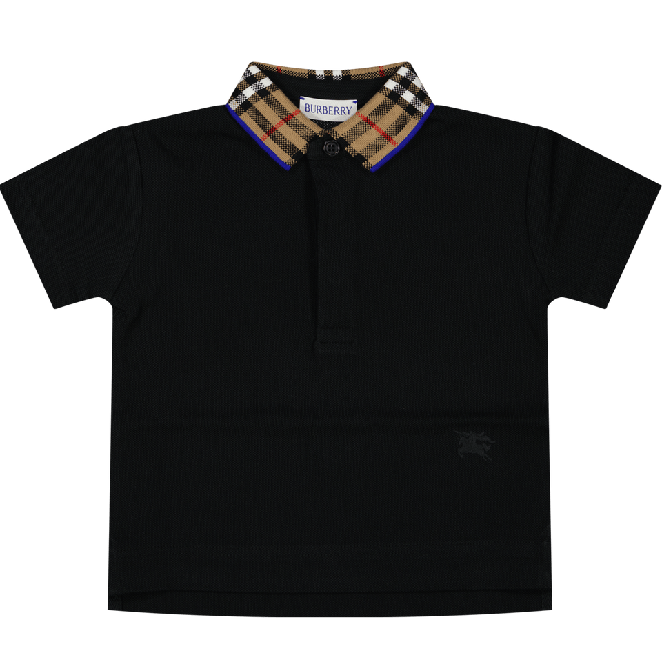 Burberry JOHANE Baby Jongens Polo In Zwart