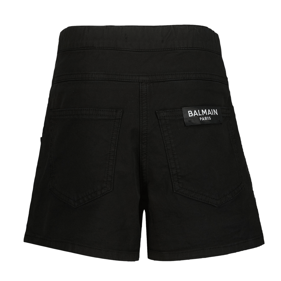Balmain Kinder Meisjes Shorts Zwart
