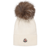 Moncler Kids Unisex Hat Offwhite