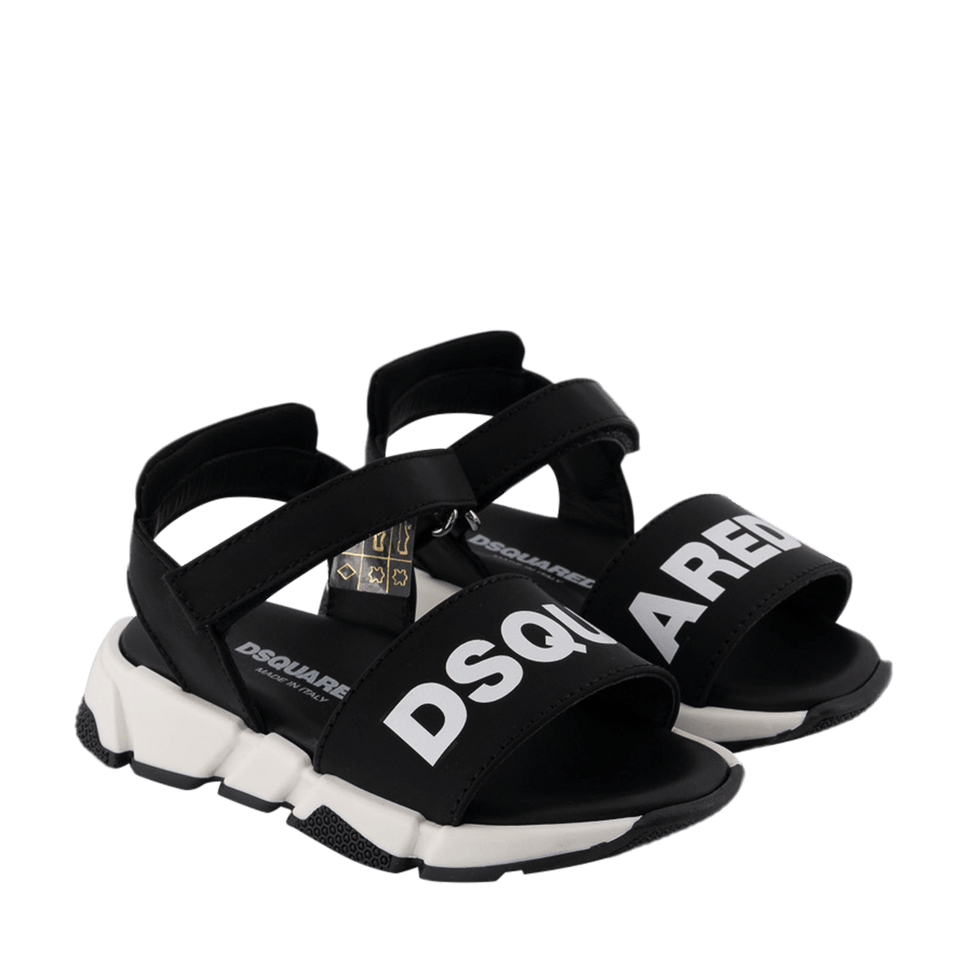 Dsquared2 Kinder Unisex Sandalen Zwart