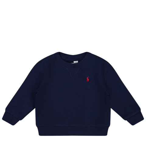 Ralph Lauren Baby Jongens Trui In Navy