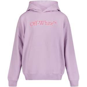 Off-White Kinder Trui Lila 4Y