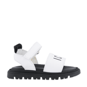 Dsquared2 Kids Unisex Sandals White