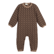 Fendi Unisex box suit Brown