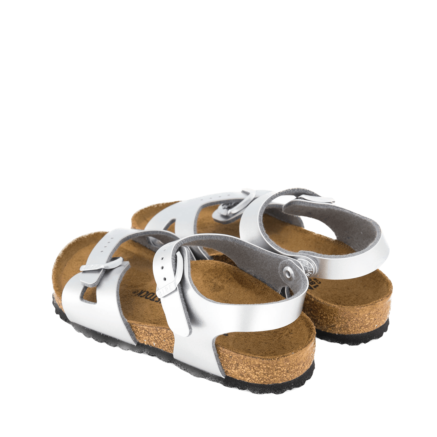 Birkenstock Kinder Meisjes Sandalen Zilver 24