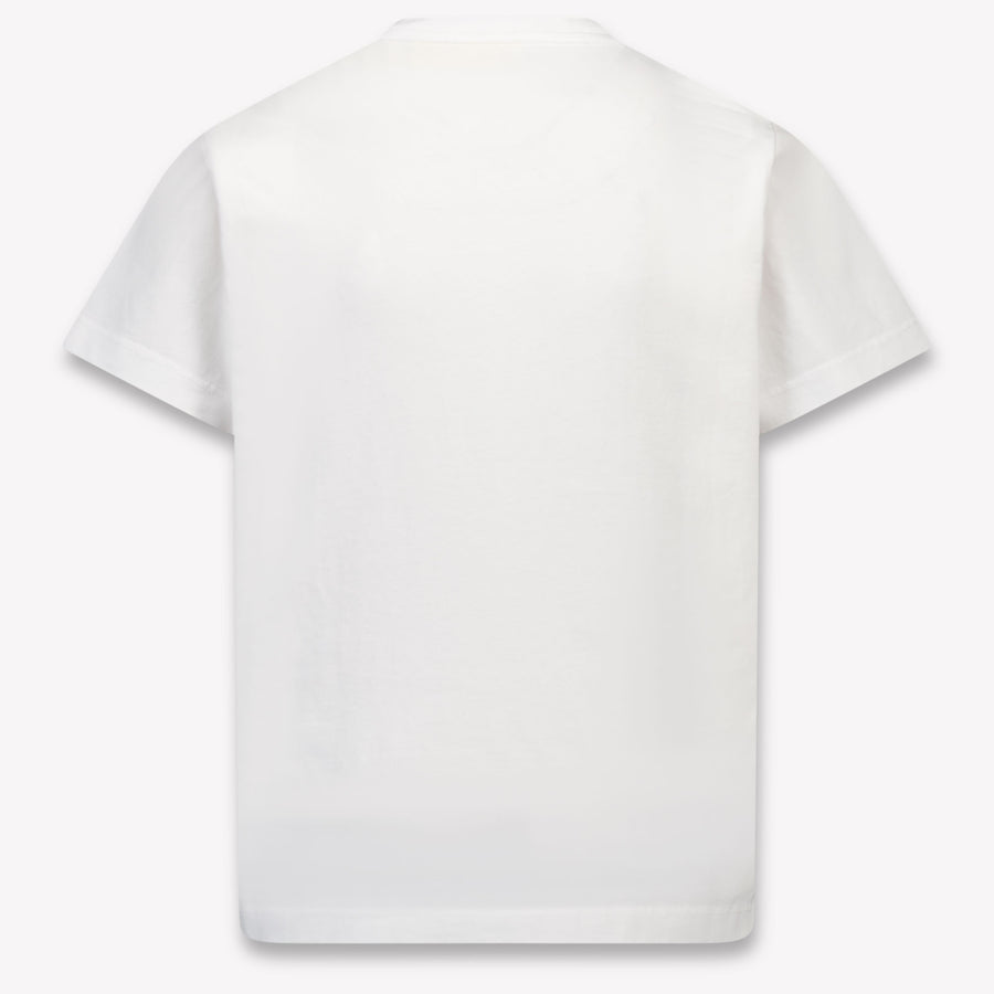 Off-White Kinder Jongens T-Shirt In Wit