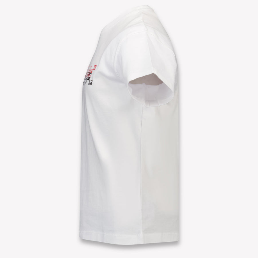 Off-White Kinder Jongens T-Shirt In Wit