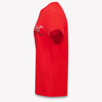 Off-White Kinder Jongens T-Shirt In Rood