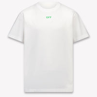 Off-White Kinder Jongens T-Shirt In Wit