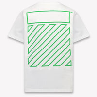 Off-White Kinder Jongens T-Shirt In Wit