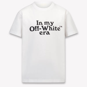 Off-White Kids Boys T-Shirt In White