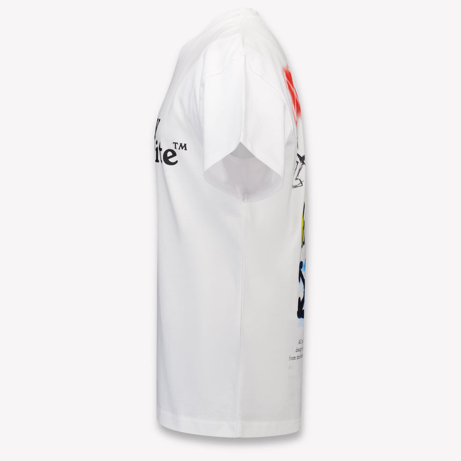 Off-White Kids Boys T-Shirt In White