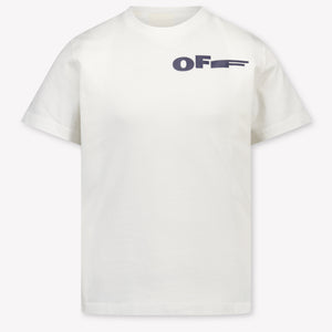 Off-White Kids Boys T-Shirt In White