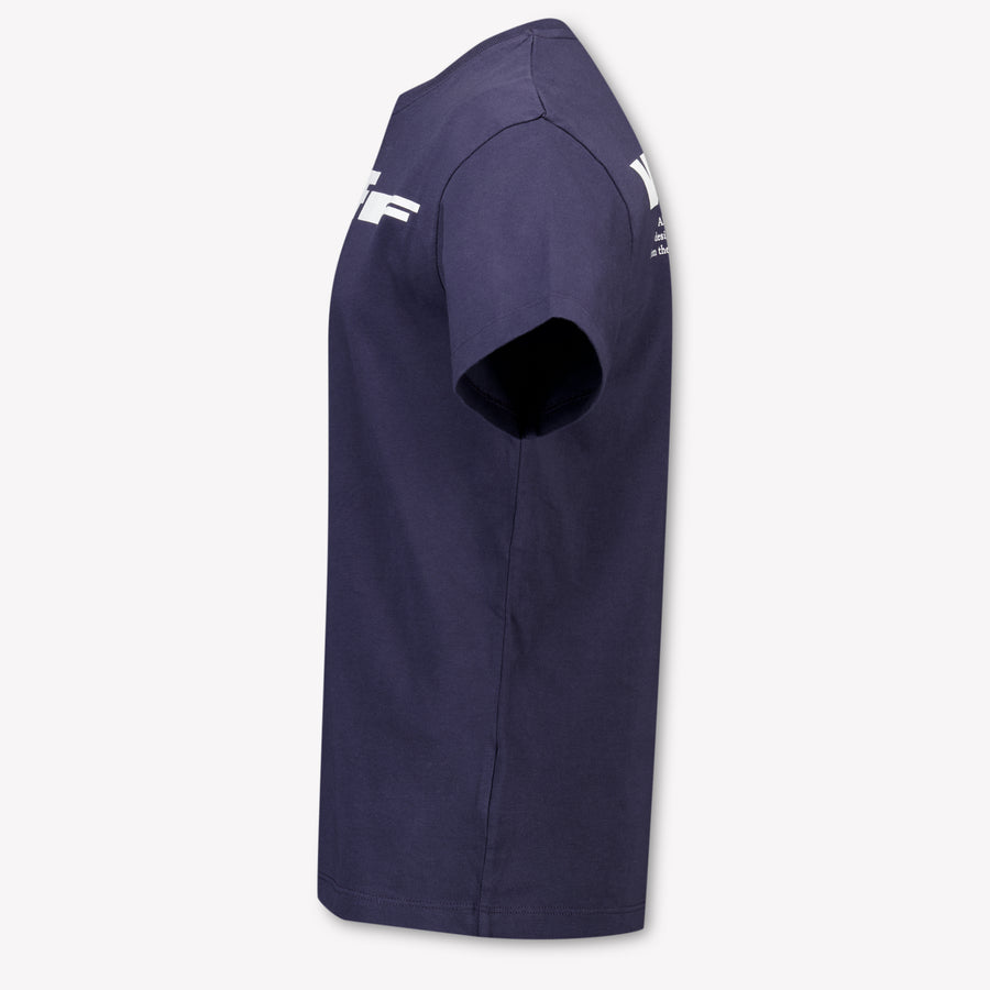 Off-White Kinder Jongens T-Shirt In Donker Blauw