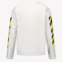 Off-White Kids Boys T-Shirt In White