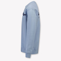Off-White Kids Boys Sweater In Light Blue