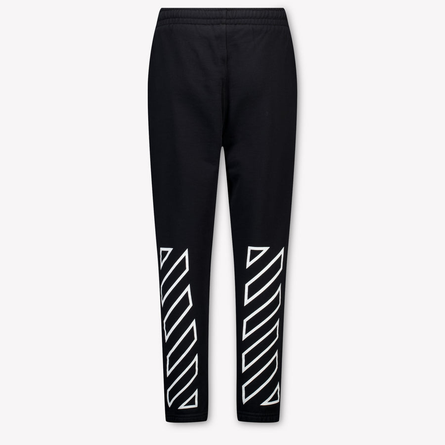 Off-White Kids Boys Pants In Black