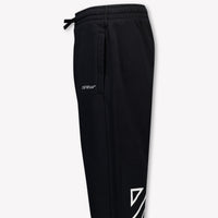 Off-White Kids Boys Pants In Black