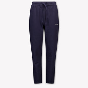 Off-White Kids Boys Pants In Dark Blue