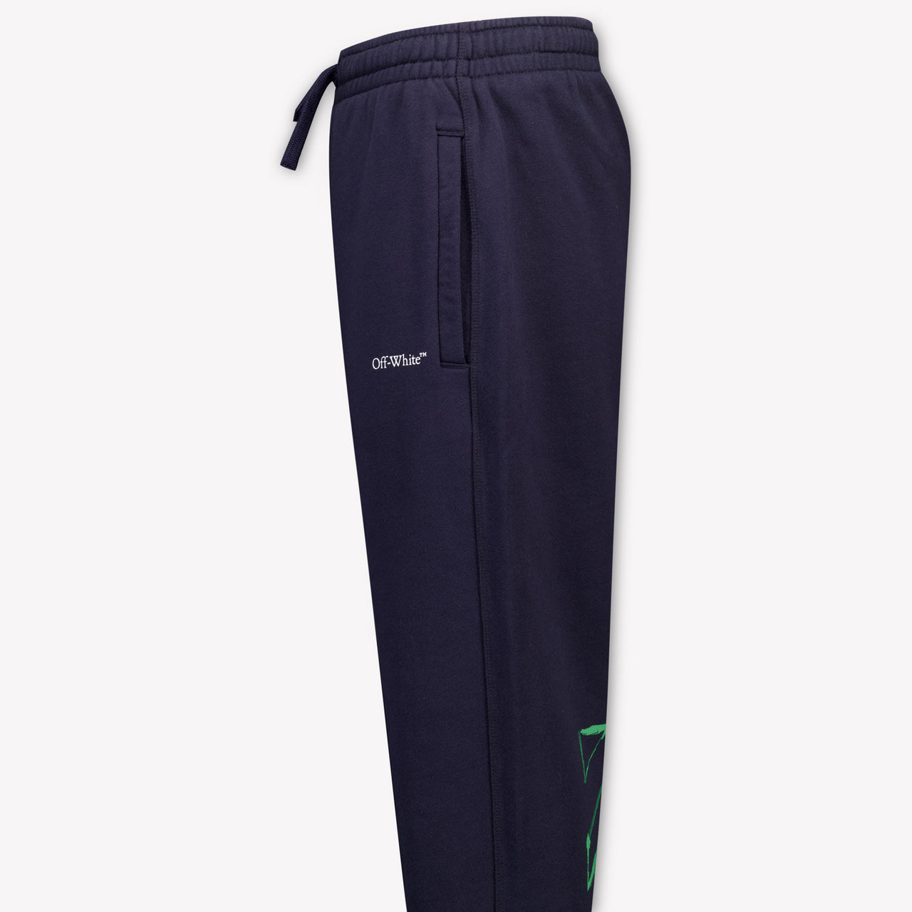 Off-White Kids Boys Pants In Dark Blue