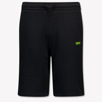Off-White Kids Boys Shorts In Black