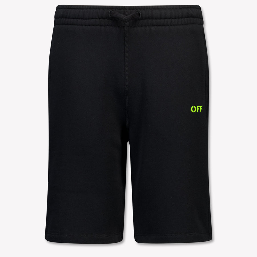 Off-White Kids Boys Shorts In Black