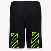 Off-White Kids Boys Shorts In Black