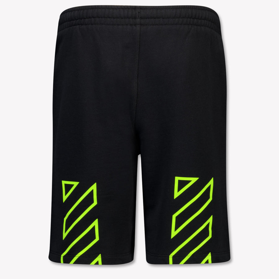 Off-White Kids Boys Shorts In Black