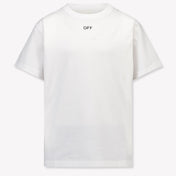 Off-White Kinder Meisjes T-Shirt In Wit