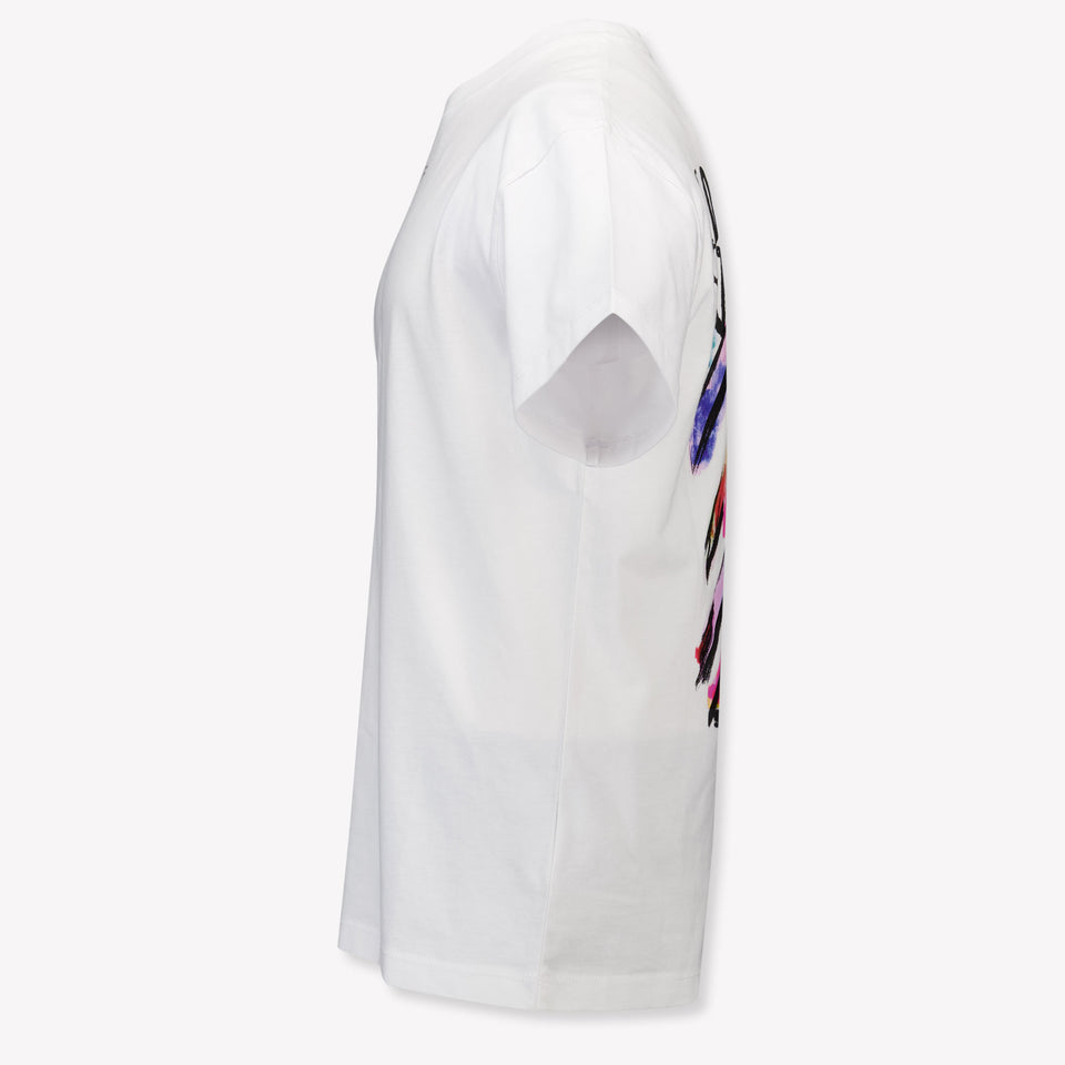 Off-White Kinder Meisjes T-Shirt In Wit