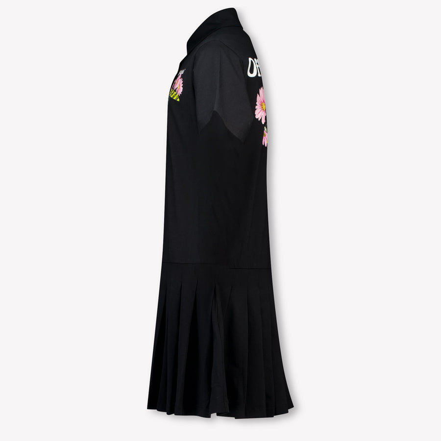 Off-White Kids Girls Dress In Black