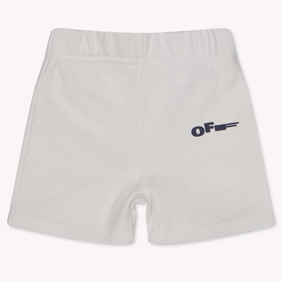 Off-White Baby Boys Shorts In White