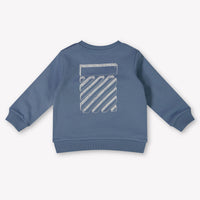 Off-White Baby Boys Sweater In Light Blue