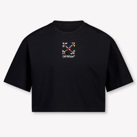 Off-White Kids Girls T-Shirt In Black