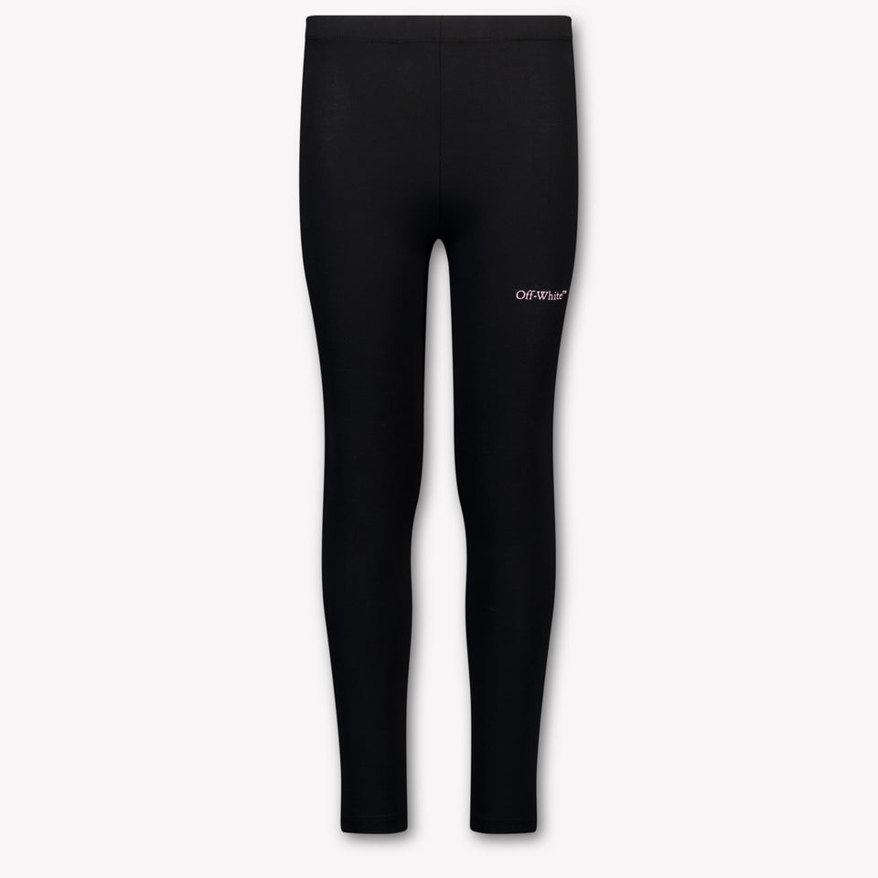 Off-White Kinder Meisjes Legging In Zwart