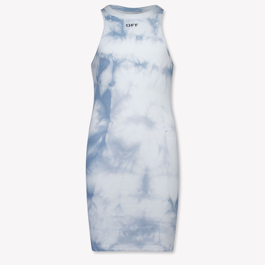 Off-White Girls Dress in Light Blue