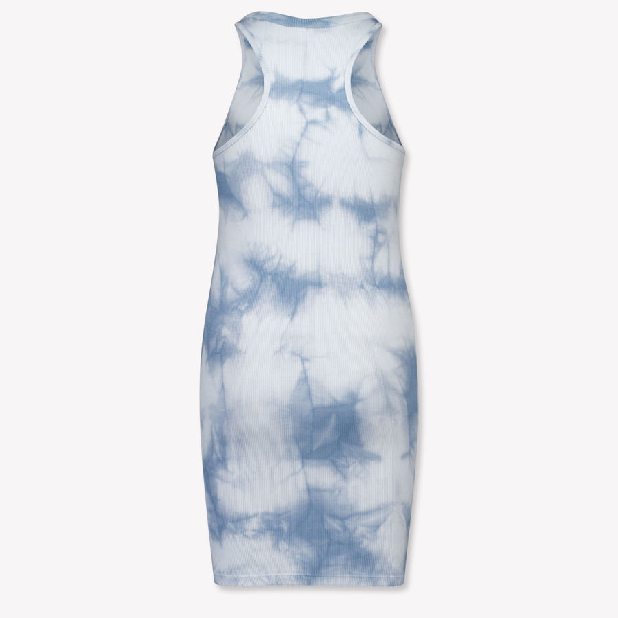 Off-White Kids Girls Dress In Light Blue