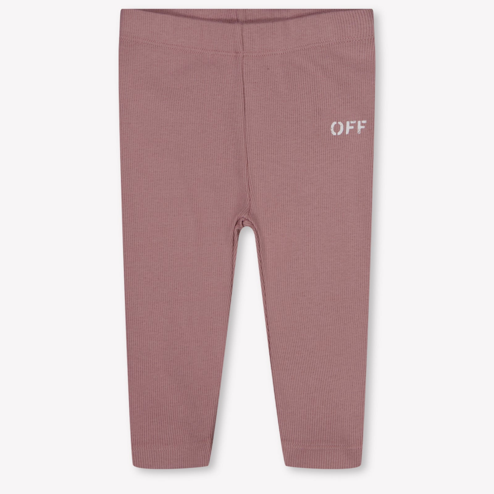 Off-White Baby Meisjes Legging In Licht Roze