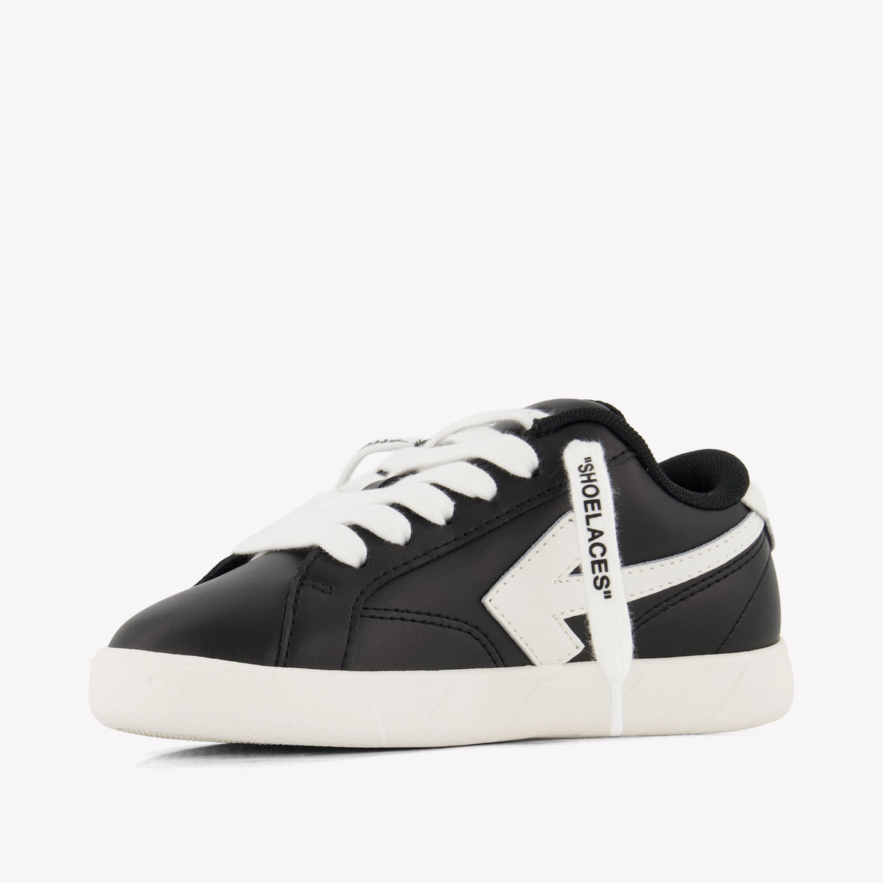 Off-White Kids Unisex Sneakers In Black