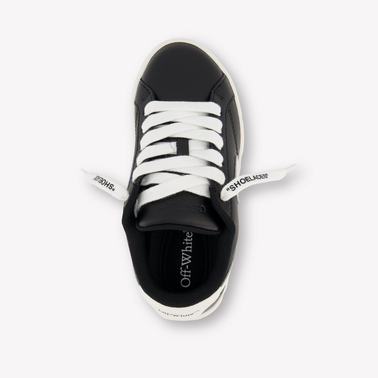Off-White Kids Unisex Sneakers In Black
