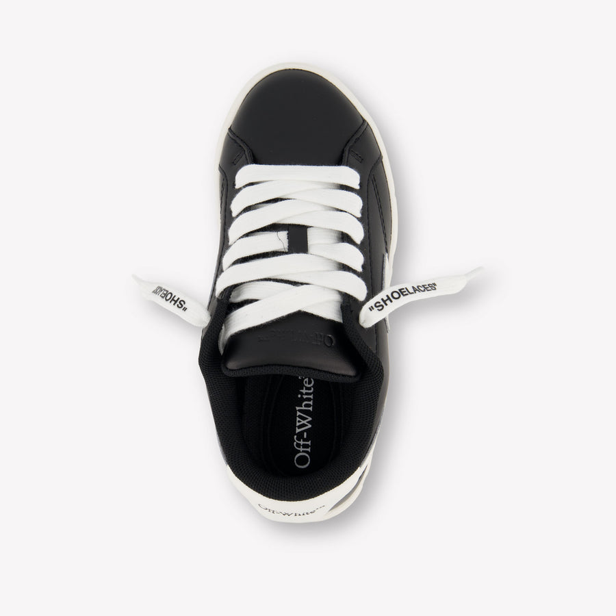 Off-White Kids Unisex Sneakers In Black