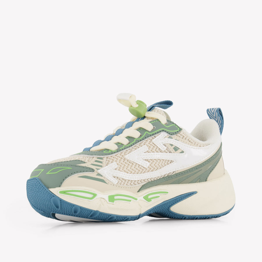 Off-White Unisex Sneakers In Light Green