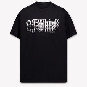 Off-White Kinder Jongens T-Shirt In Zwart