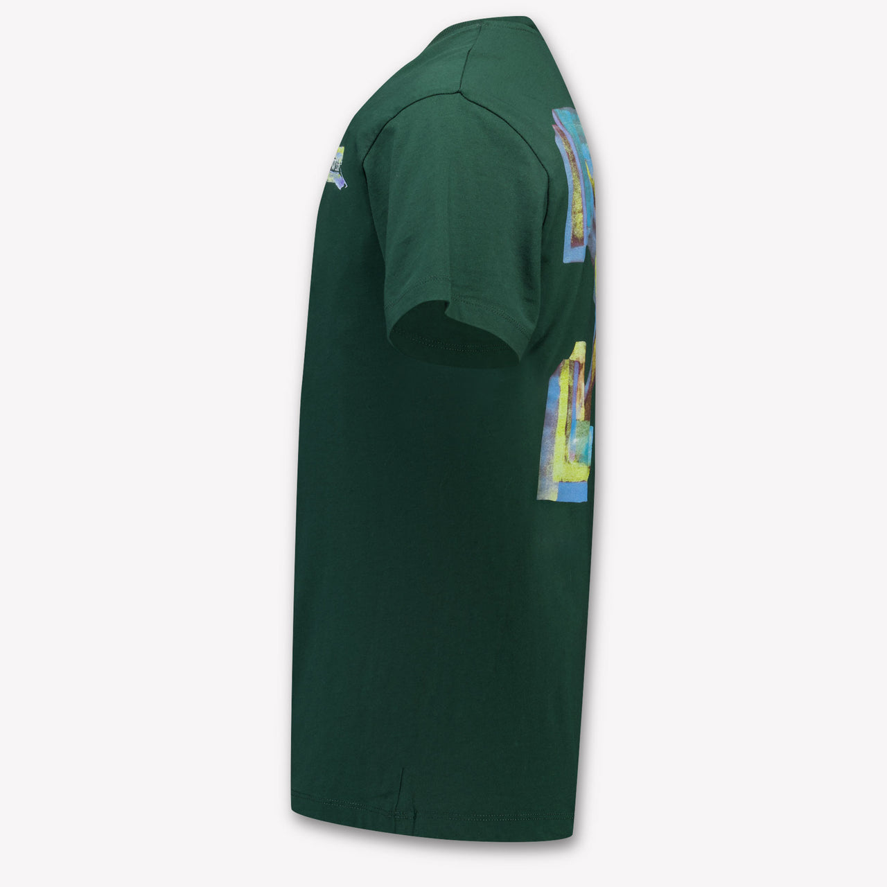 Off-White Boys T-Shirt in Dark Green