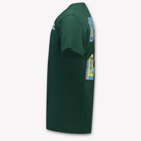 Off-White Boys T-Shirt in Dark Green